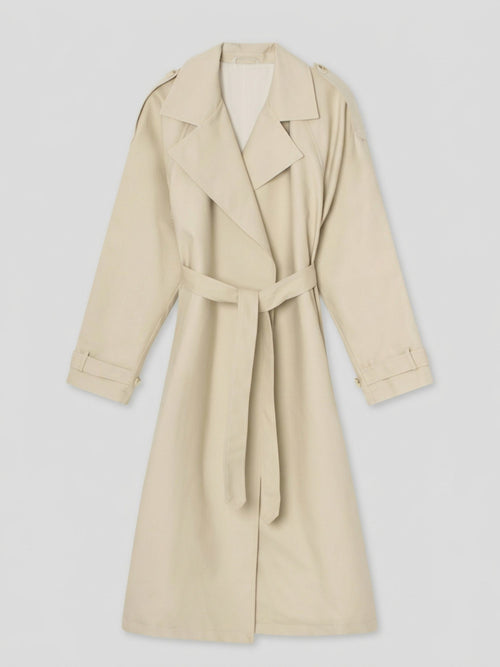 RICO CANVAS COAT - CREME