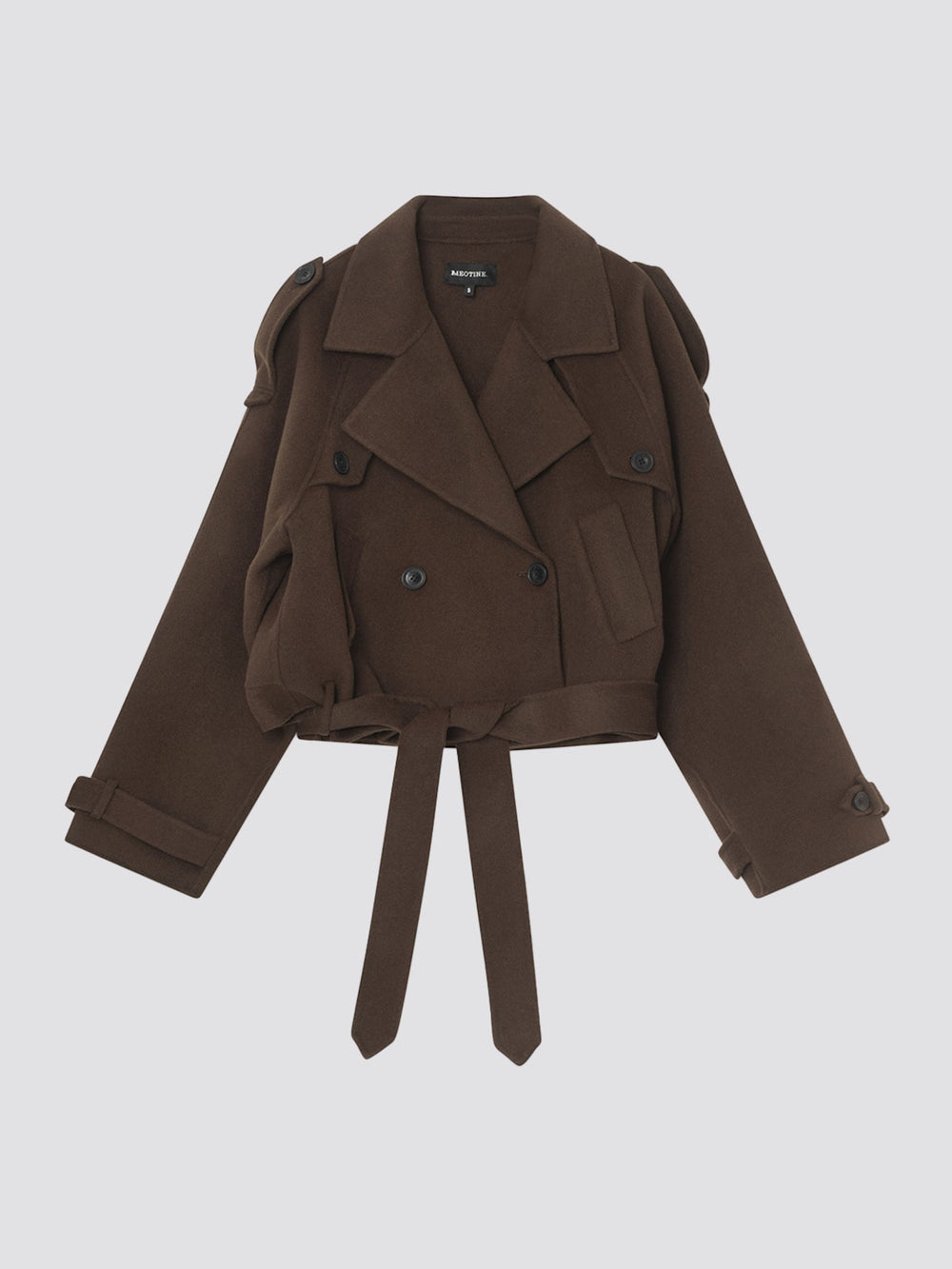 JOHN WOOL JACKET BROWN
