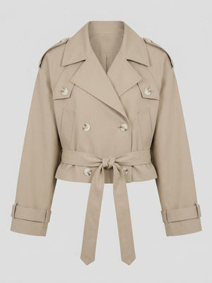 BOBBY CANVAS JACKET - BEIGE