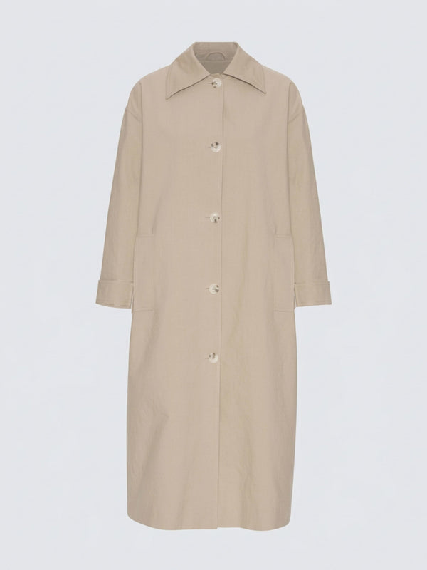 RENE COAT - BEIGE