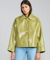 AMY VEGAN JACKET - LIGHT GREEN