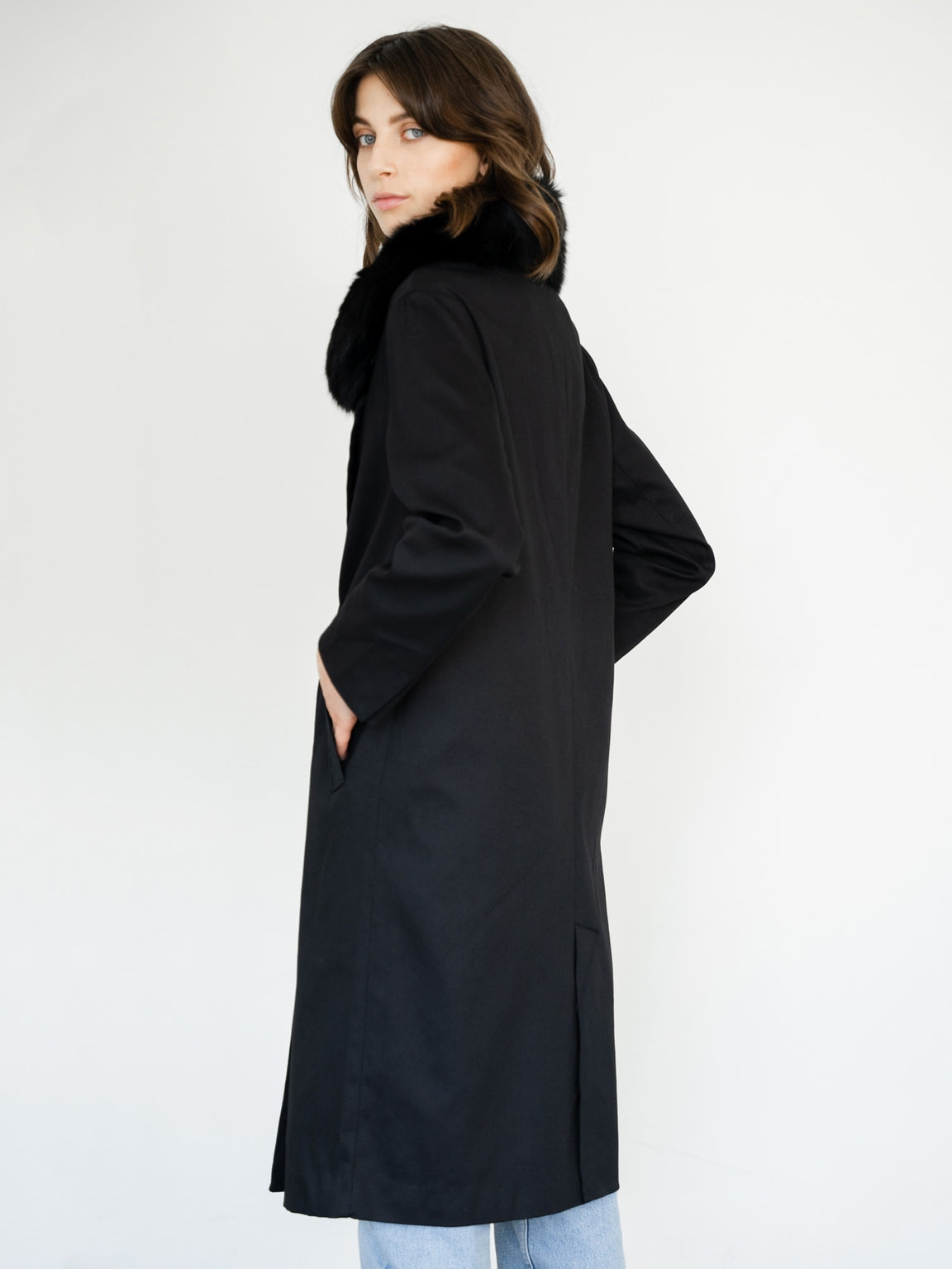 ANNA COAT - BLACK