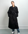 BEA WOOL COAT - BLACK