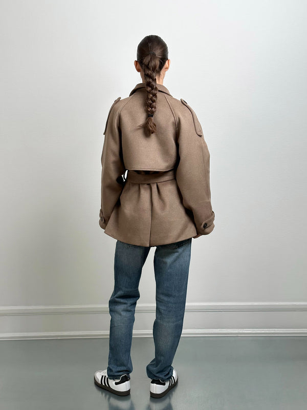 BEA JACKET - BROWN