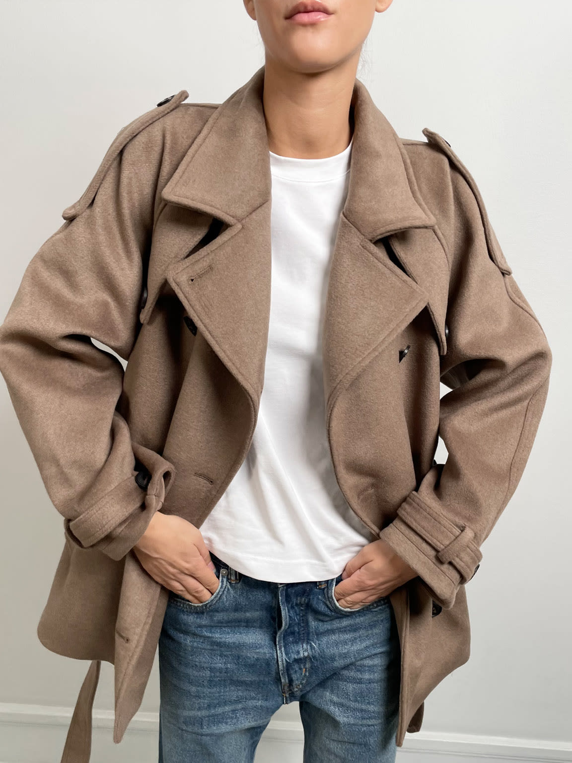 BEA JACKET - BROWN