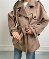 BEA JACKET - BROWN