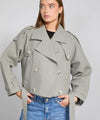 BOBBY CANVAS JACKET - GREY