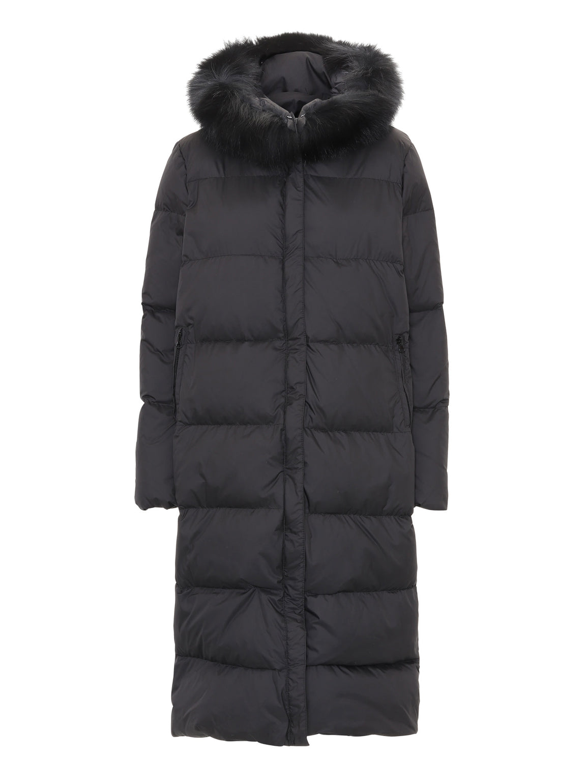 ALVA PUFFER COAT - BLACK