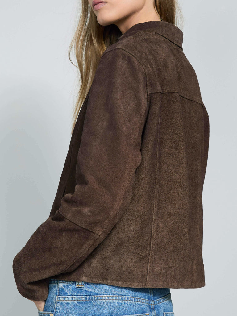 CAROL SUEDE JACKET