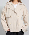 CAROLINE TRENCH JACKET - BEIGE