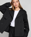 CAROLINE TRENCH JACKET - BLACK