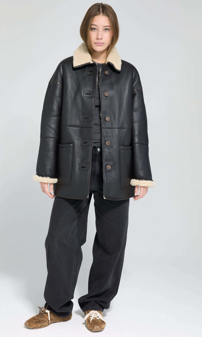 CARRIE JACKET - BROWN
