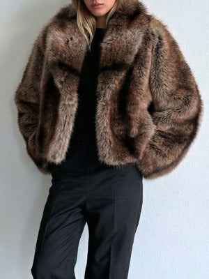 KATHA JACKET - BROWN