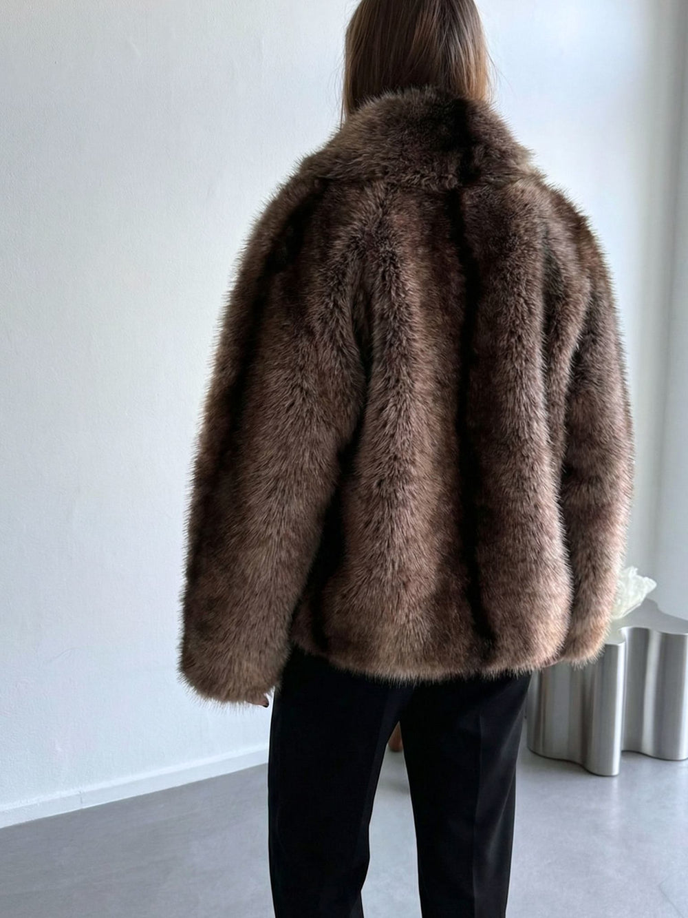 KATHA JACKET - BROWN