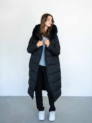 ALVA COAT - BLACK
