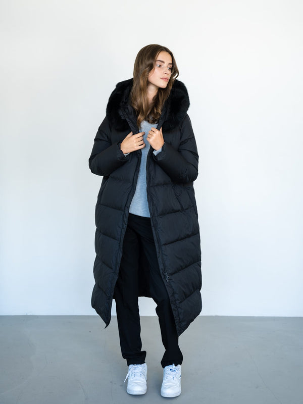 ALVA COAT - BLACK
