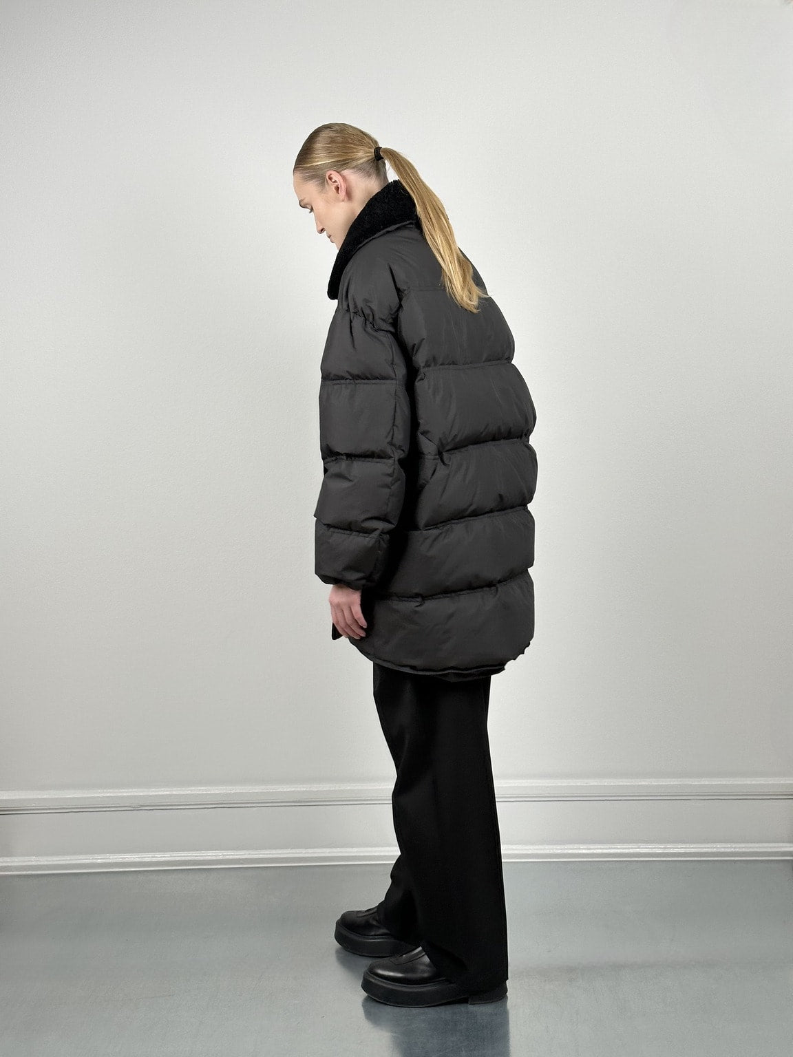 DANNY DOWN COAT - BLACK