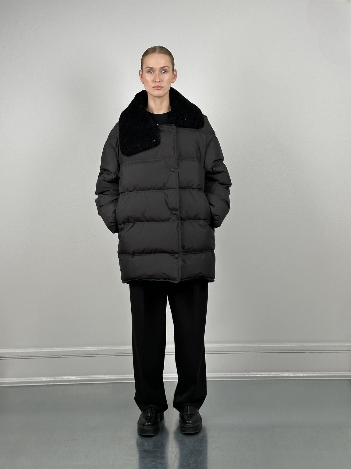 DANNY DOWN COAT - BLACK