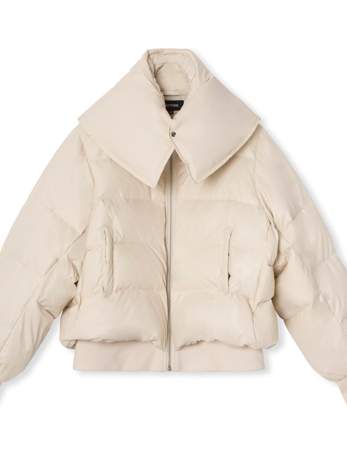 MORGAN PUFFER JACKET - CREME