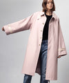 JOLENE CANVAS COAT - LIGHT PINK