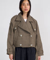 BOBBY TWEED JACKET - DUSTY GREEN