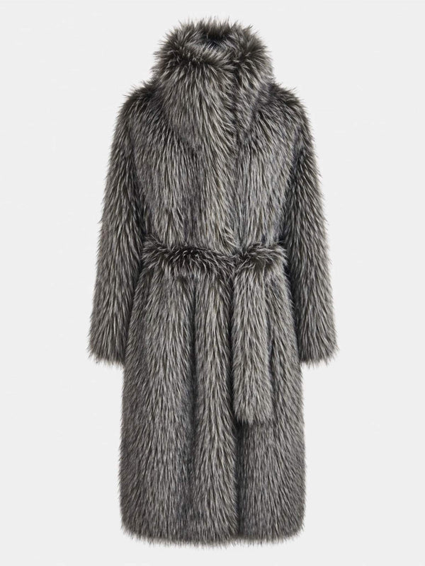 ISOLDE COAT - BROWN