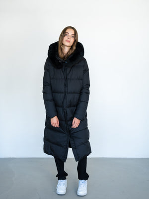 ALVA COAT - BLACK