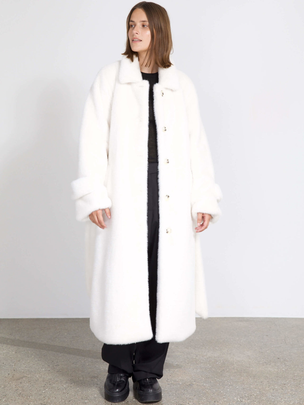 KELLY COAT - WHITE