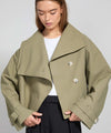 NOLA CANVAS JACKET - ARMY