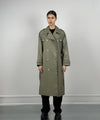 BOBBY LEATHER COAT- GREEN