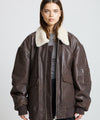 CLYDE BOMBER - SHEARLING