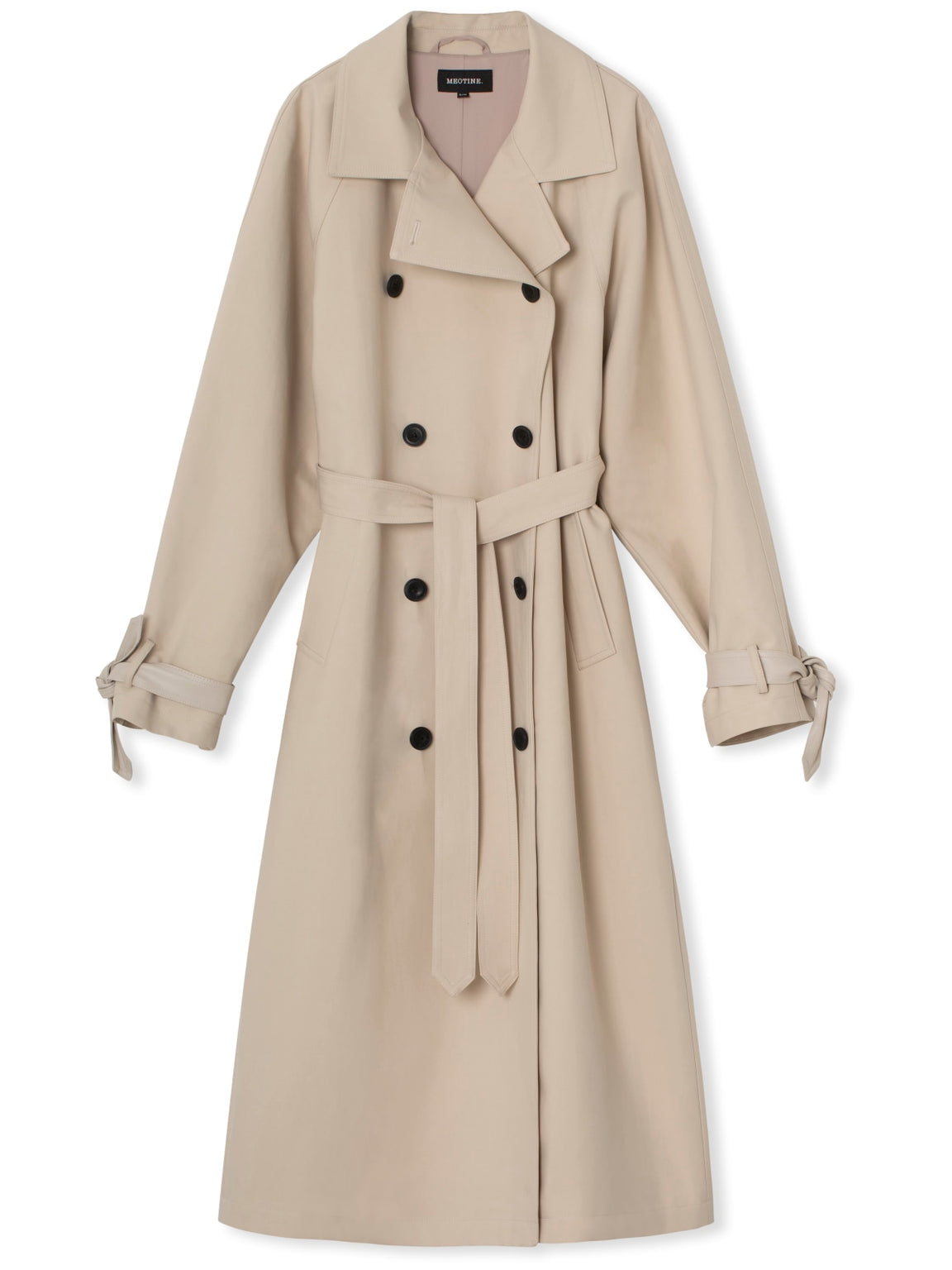 BETTY CANVAS COAT - CRÈME