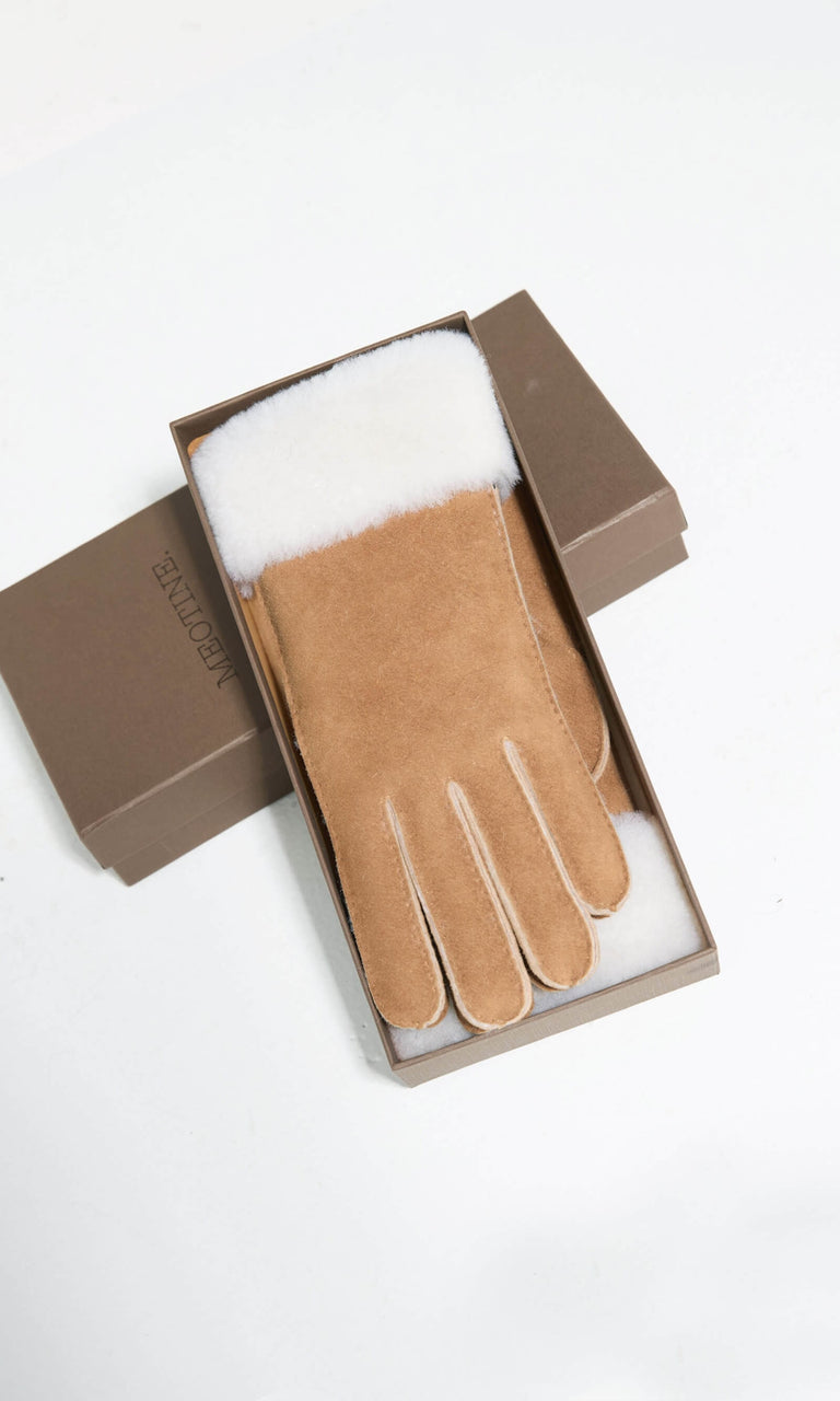 ROXY GLOVE - NATURAL BROWN