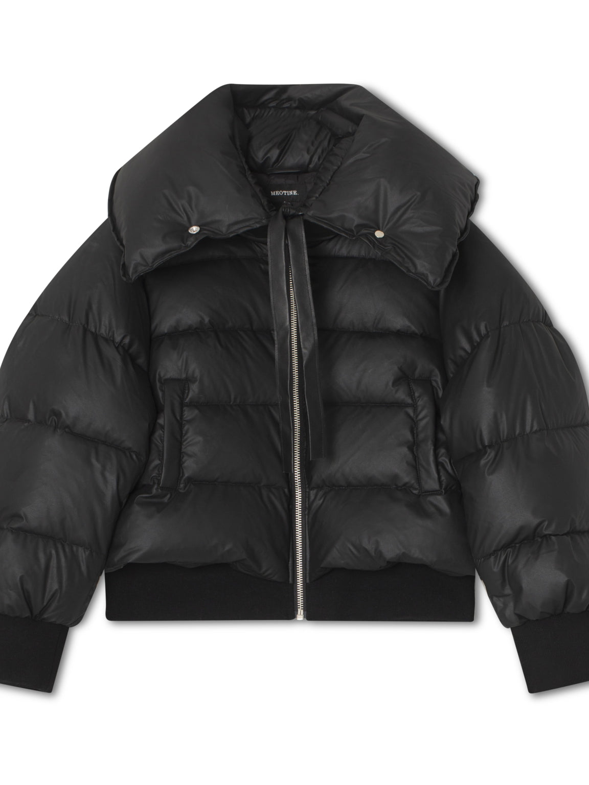 MORGAN PUFFER JACKET - BLACK