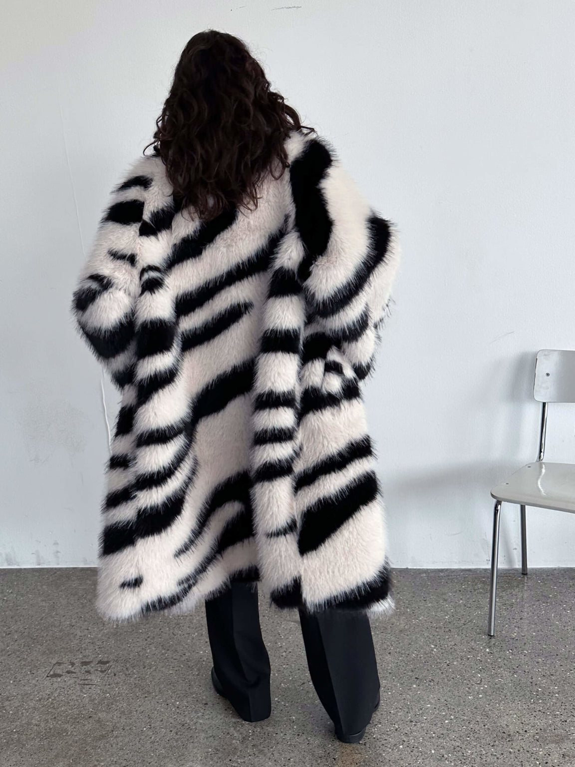 TIA COAT - ZEBRA