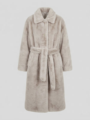 KELLY COAT - LIGHT GREY