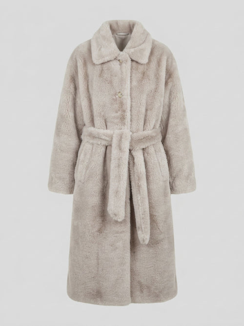 KELLY COAT - LIGHT GREY