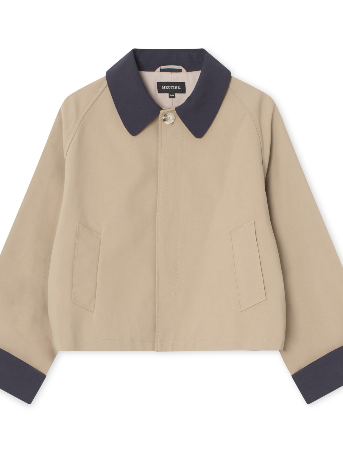 JOEL CANVAS JACKET - BEIGE