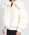 MORGAN PUFFER JACKET - CREME